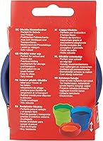 Vista 4 de Faber Castell - Vaso de plástico Click and Go, color azul