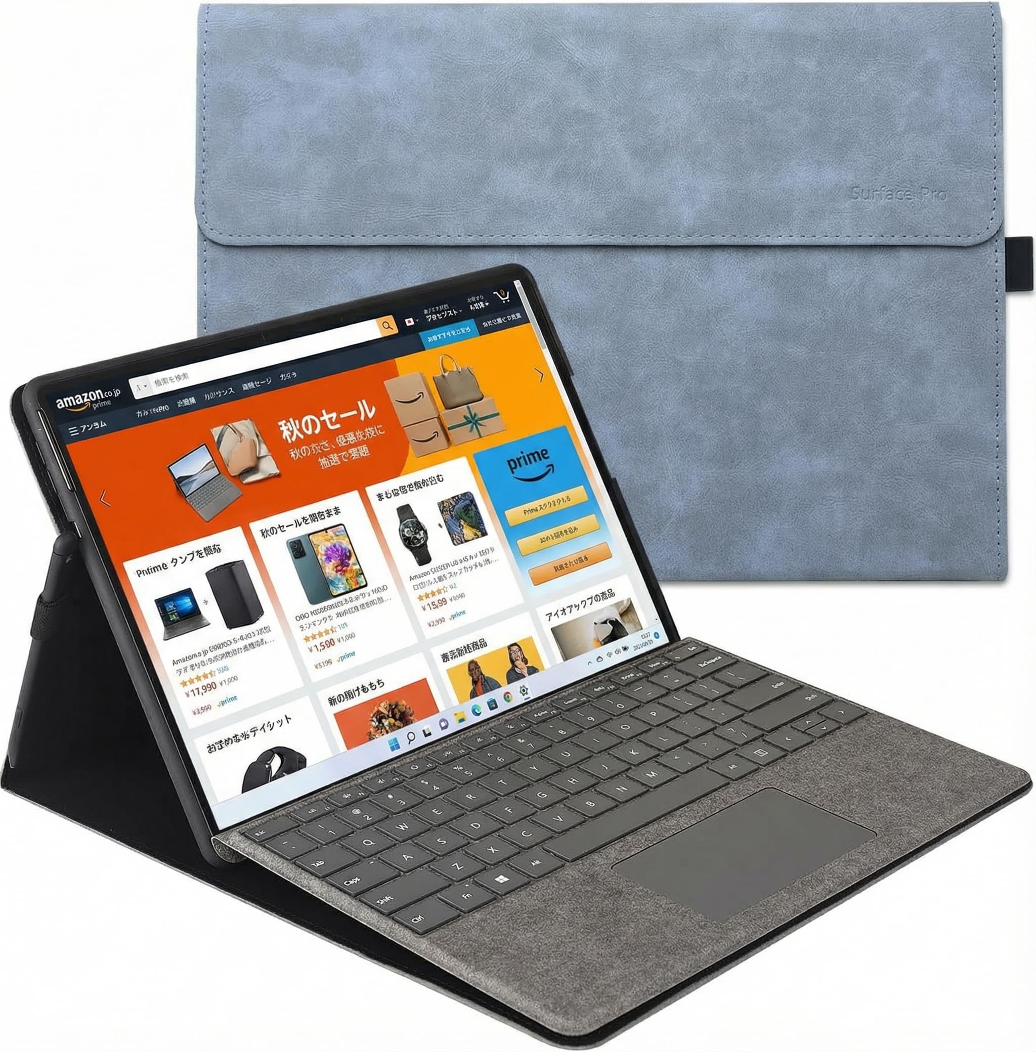 Amazon.co.jp: Surface Pro 7/6/5/4 ケース 12.3インチ タッチペン