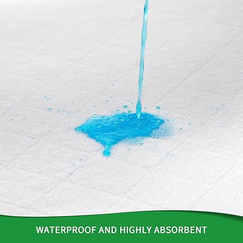 Miniatura 3 de Almohadillas de cama para incontinencia para adultos, niños y ancianos, protectores de colchón impermeables y reutilizables, almohadillas lavables