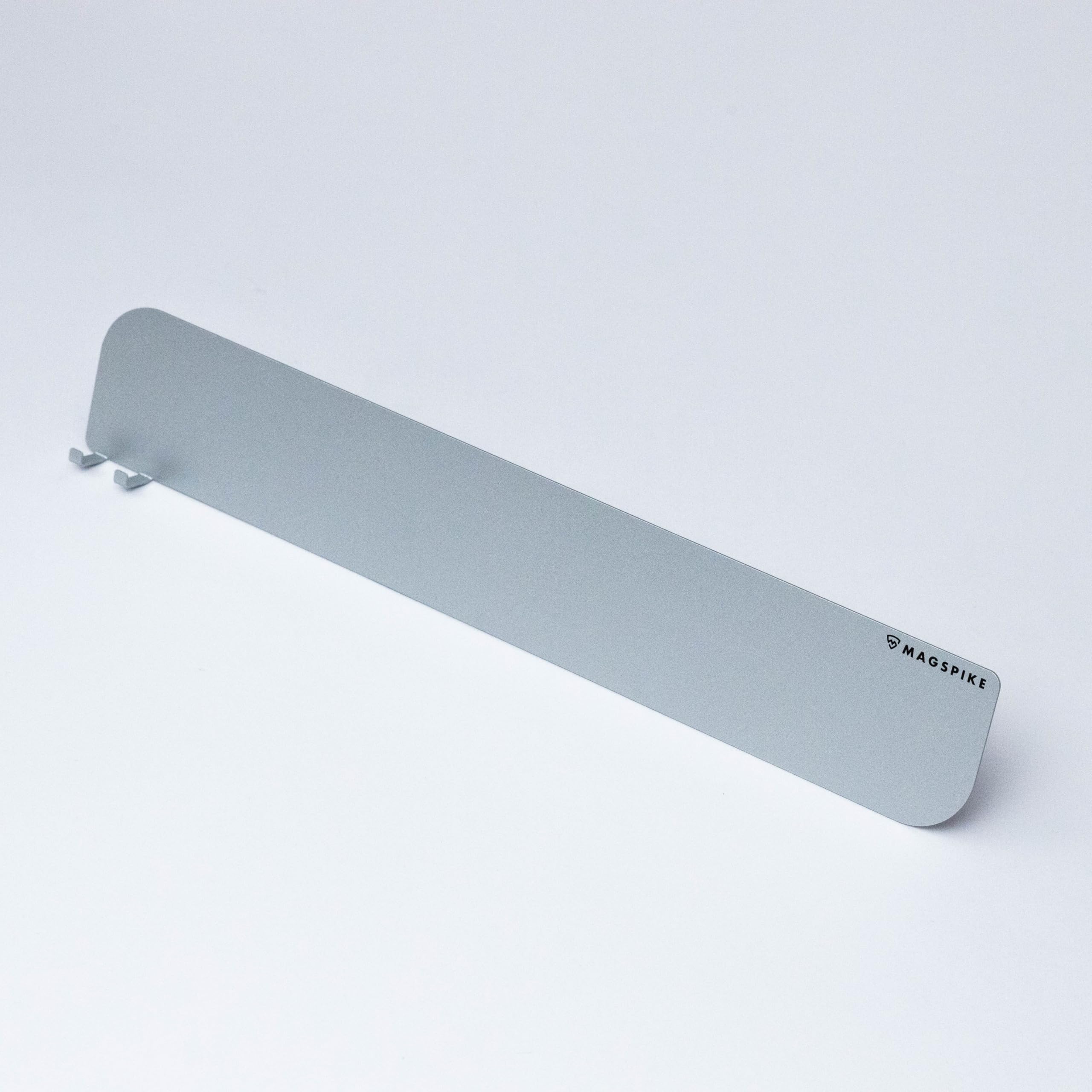 Duschablage ohne Bohren - Set L Mit integrierten Haken - Silber, wiederverwendbar, hygienisch, platzsparend und pflegeleicht mit Lotuseffekt