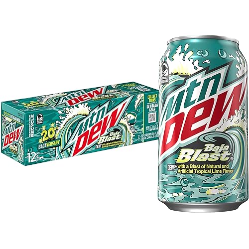 Baja Blast Mtn Dew I 12 Cans