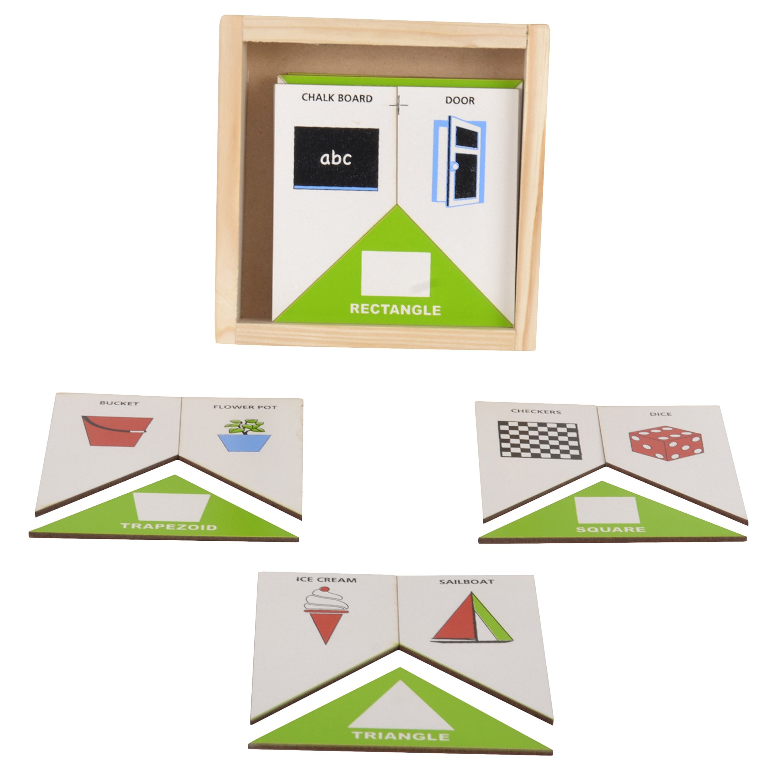 Skillofun - SF-52B Wooden Shapes Around Us, Multi Color (B007OU62LU) Amazon Price History, Amazon Price Tracker