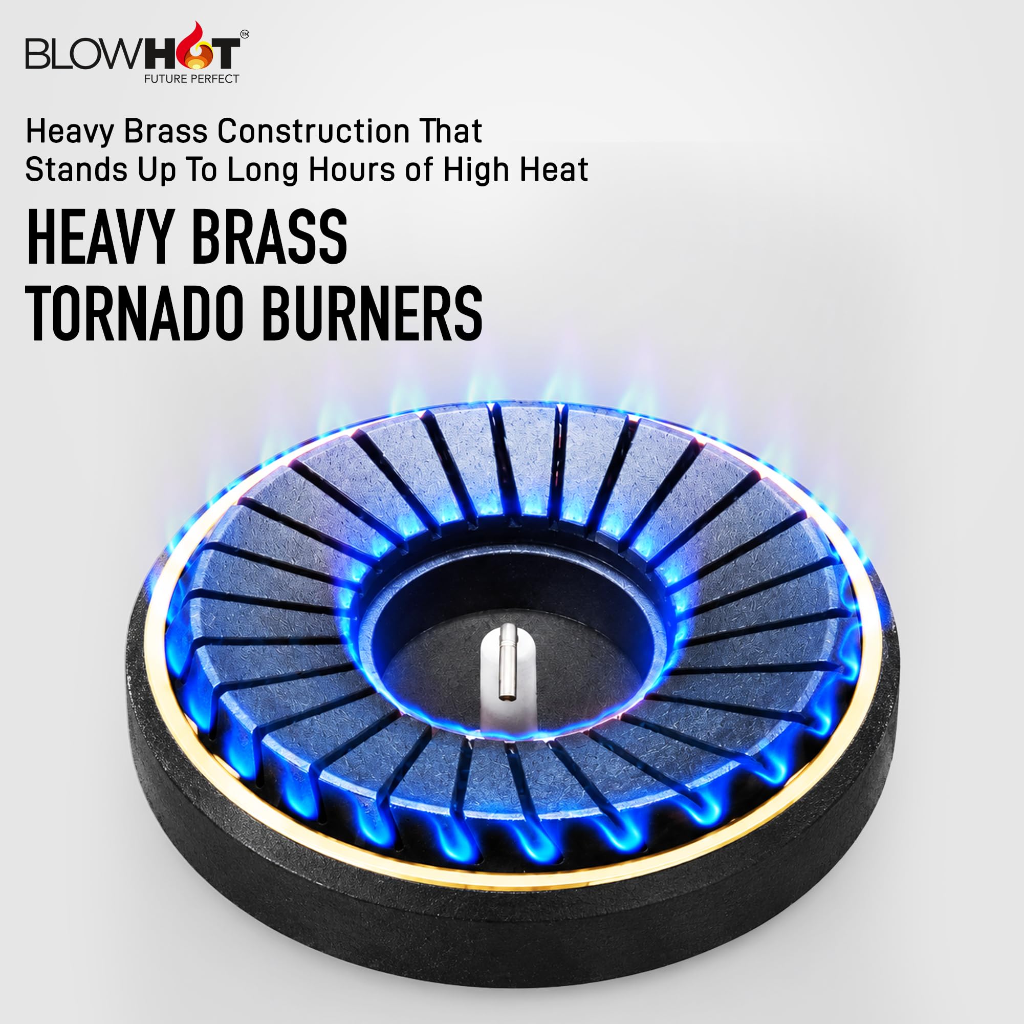 BLOWHOT Garnet Gas Stove - Auto Ignition & Durable Surface -4