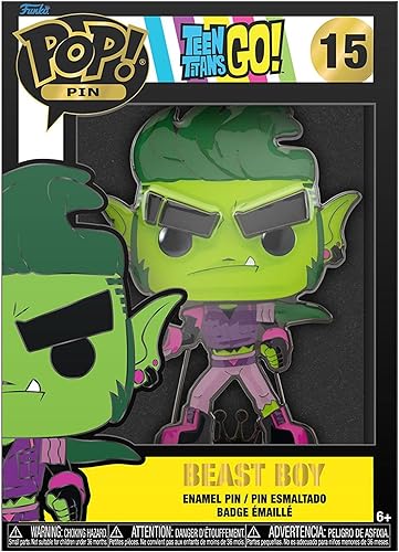Miniatura 3 de Funko Pop! Tamaño Pin DC Teen Titans - Chico Bestia