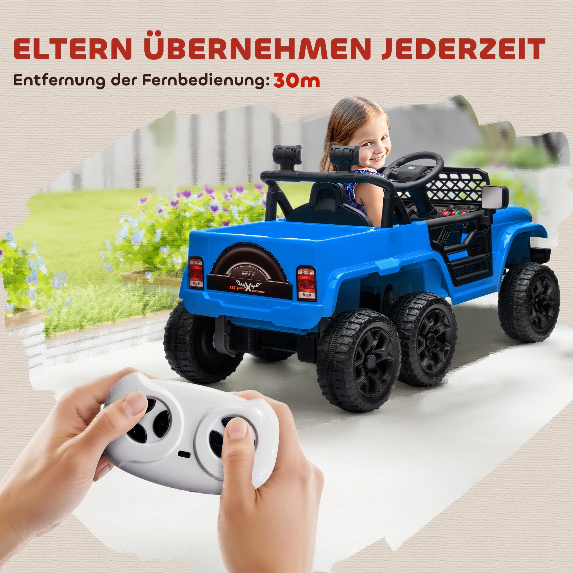 Elektryczne auto dla dzieci, światła, muzyka, klakson 3-8 lat