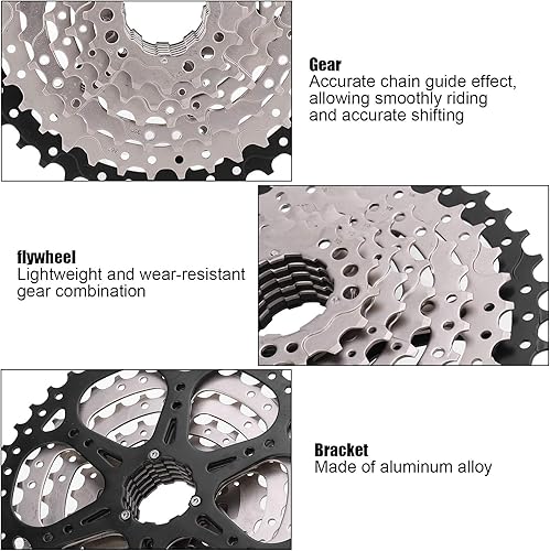 Miniatura 7 de VGEBY Rueda libre de 8 velocidades, piñón de bicicleta 1142T