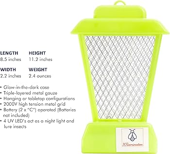 Lantern-Style Bug Zapper : Amazon.sg: Garden