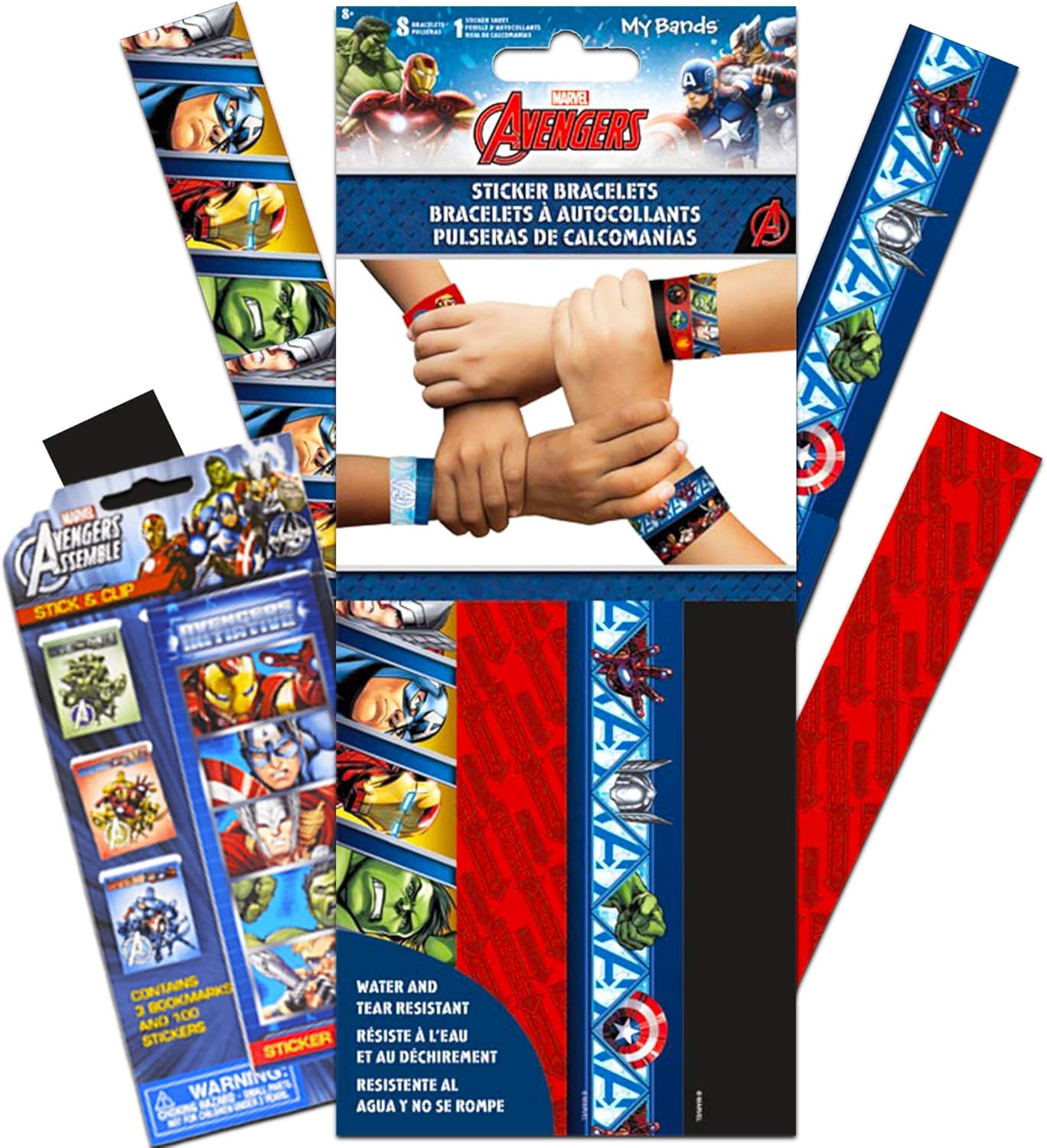 Marvel Avengers Party Favors Set Avengers Wristbands