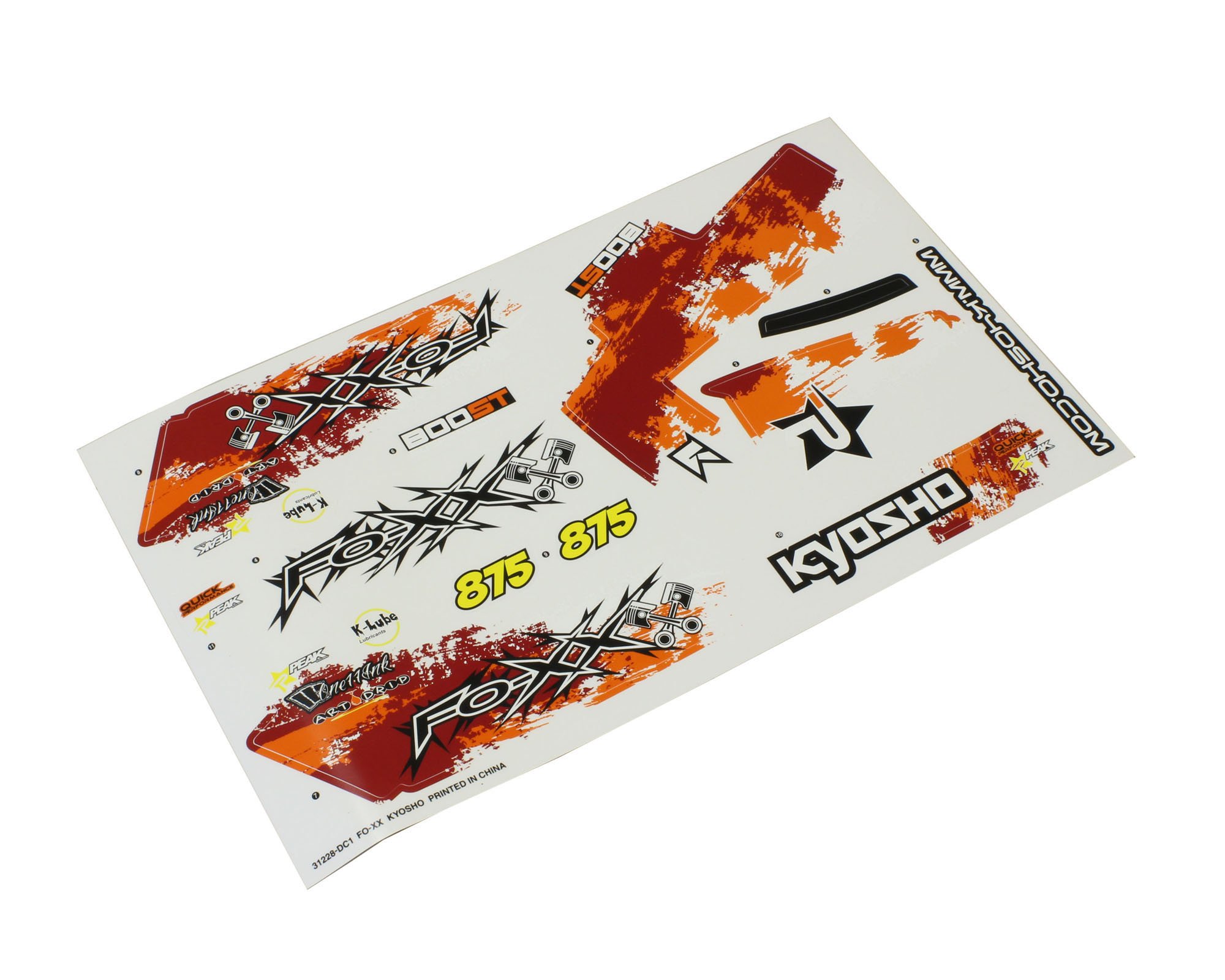 Amazon | 京商 デカール (FO-XX GP) ラジコン用パーツ MAB302-1