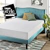 Viscoplastic foam mattress with green tea ZINUS | Adaptable 7-zone mattress | 135 x 190 cm | Height 25 cm | Boxed mattress | Pressure relief | OEKO-TEX certified