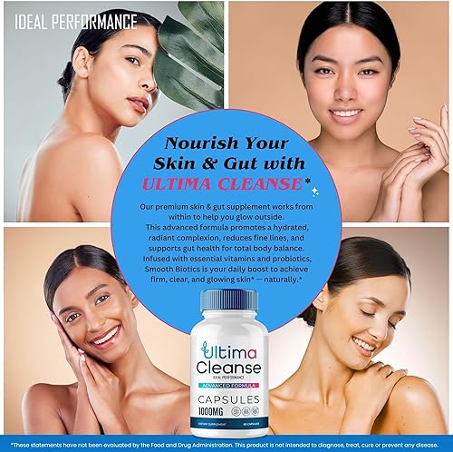 Miniatura 6 de Ultima Cleanse Capsules, píldoras premium UltimaCleanse suplemento para la salud intestinal, fórmula totalmente natural que apoya la salud