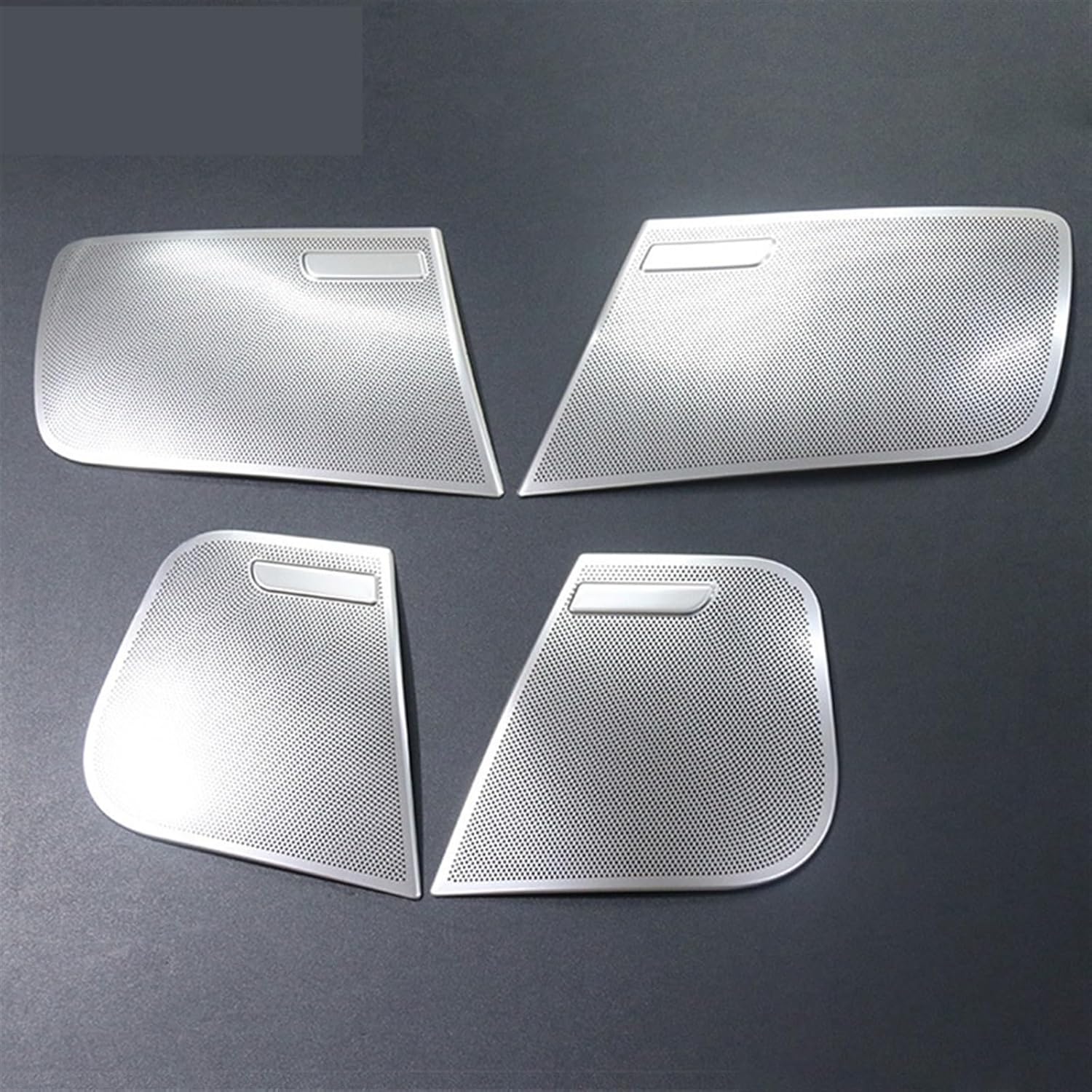 アウディ A6 C6 2005-2011 車のドアパネルスピーカーパッドステレオオーディオスピーカーカバートリムフレームステッカー成