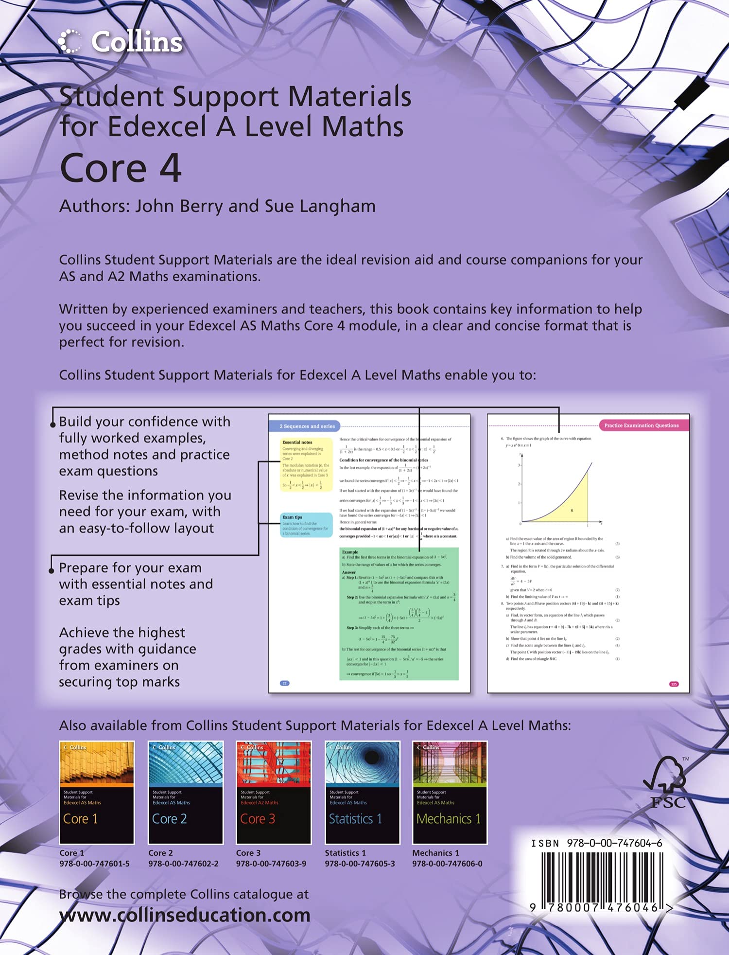 A Level Maths Core 4 (Collins Student Support Materials)