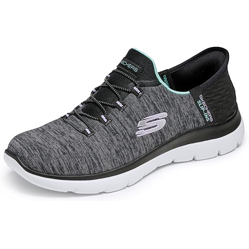 Skechers Women's Summits Dazzling Haze Hands Free Slip In Sneakers