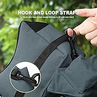 Vista 5 de Bolsas de descanso con relleno de dos piezas para deportes de objetivo – Soporte delantero y trasero para tiro de campo