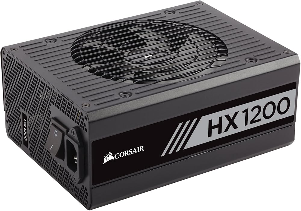 Corsair HX1200 Series, 80+ Platinum Certified 1200W Fully Modular Power Supply thumbnail 2