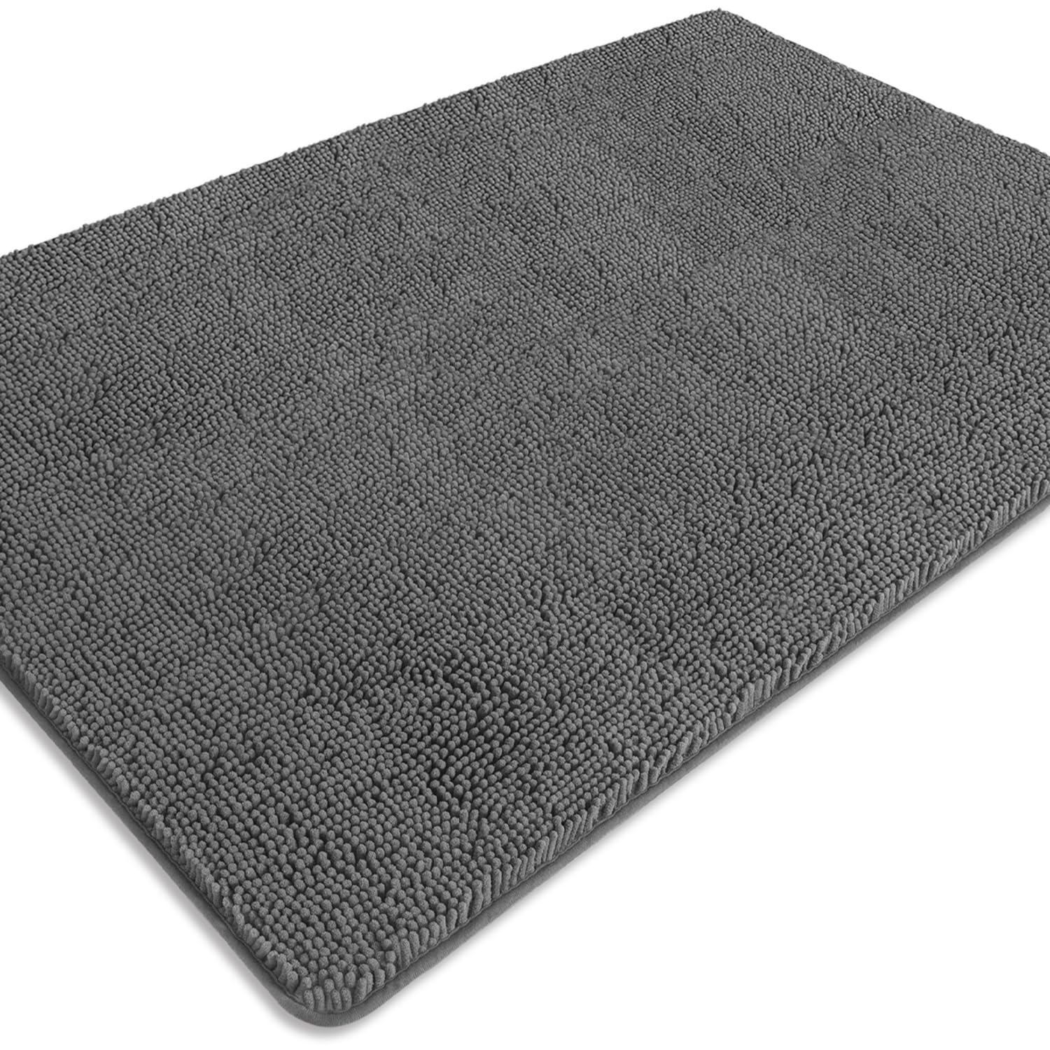 PureSwan Bathroom Rugs 40 x 60 Inch – Extra Large Bath Mat | Absorbent and Washable Thick Chenille Bath Rugs Non-Slip Runner Rug for Bathroom, Shower,