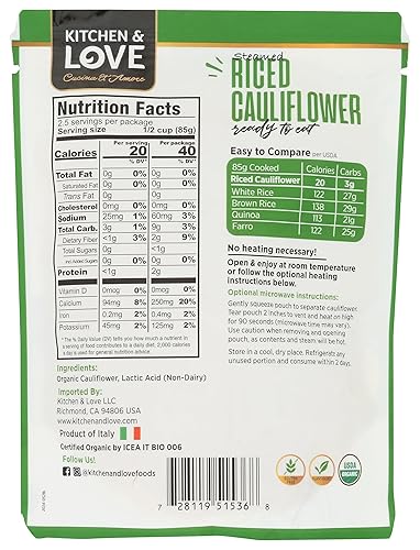 Miniatura 2 de Kitchen  Love - Coliflor arroz 8 oz