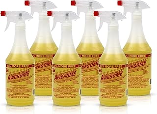 All Purpose Cleaner Spray – 24oz (Pack of 6) Heavy Duty Multi-Surface Degreaser & Stain Remover – Ready-to-Use Cleaning Spray for Kitchen, Bathroom, Floors, Auto & More