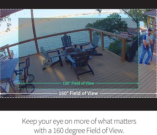 Miniatura 6 de Arlo Cámara de seguridad Pro 5S Spotlight 2K HDR  Exterior  Inalámbrica con foco  Wi-Fi de doble banda se conecta a la red más fuerte  Zoom 12X,