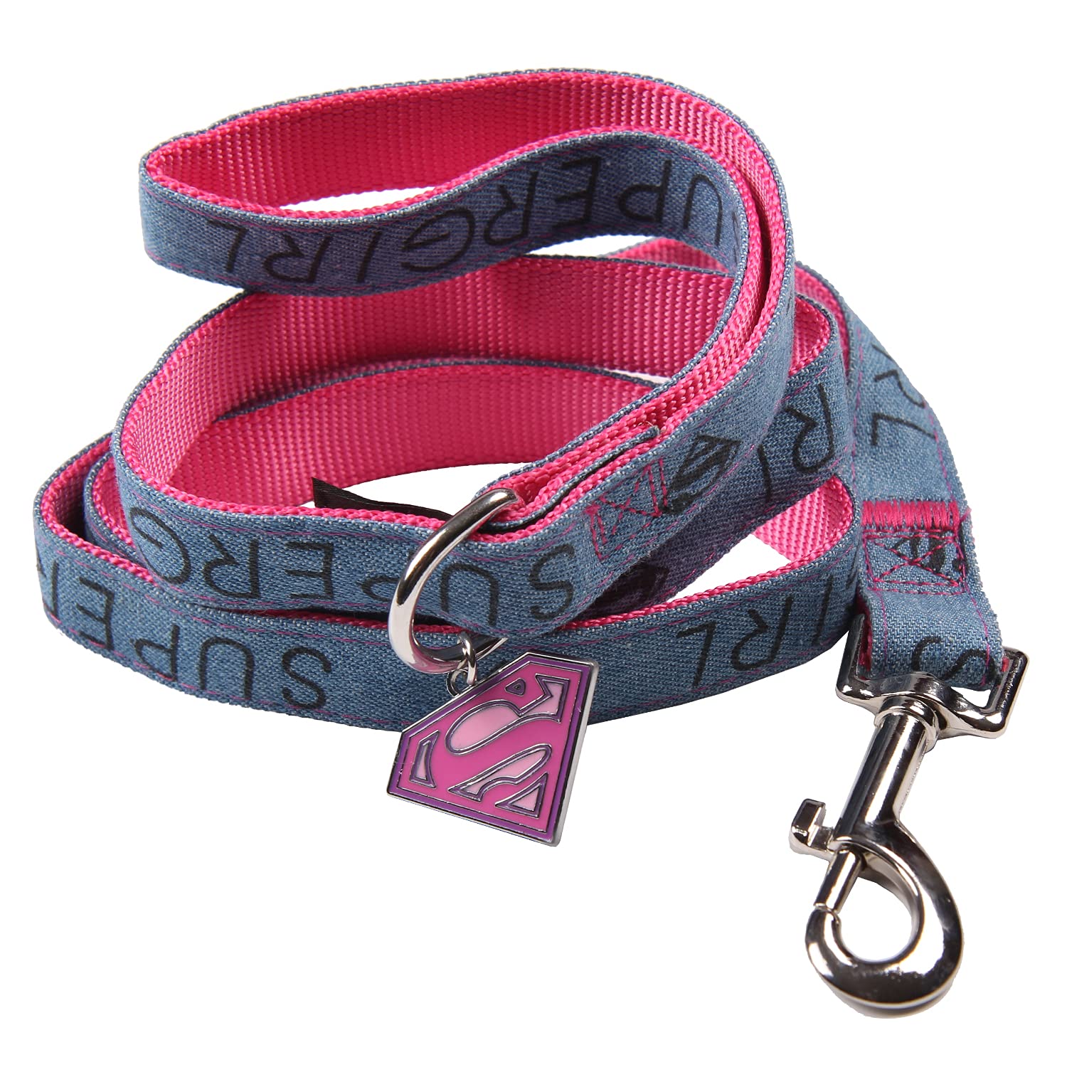 CERDÁ LIFE'S LITTLE MOMENTS - For Fan Pets | Superman Superheroes Dog Leash - Officially Licensed DC Comics