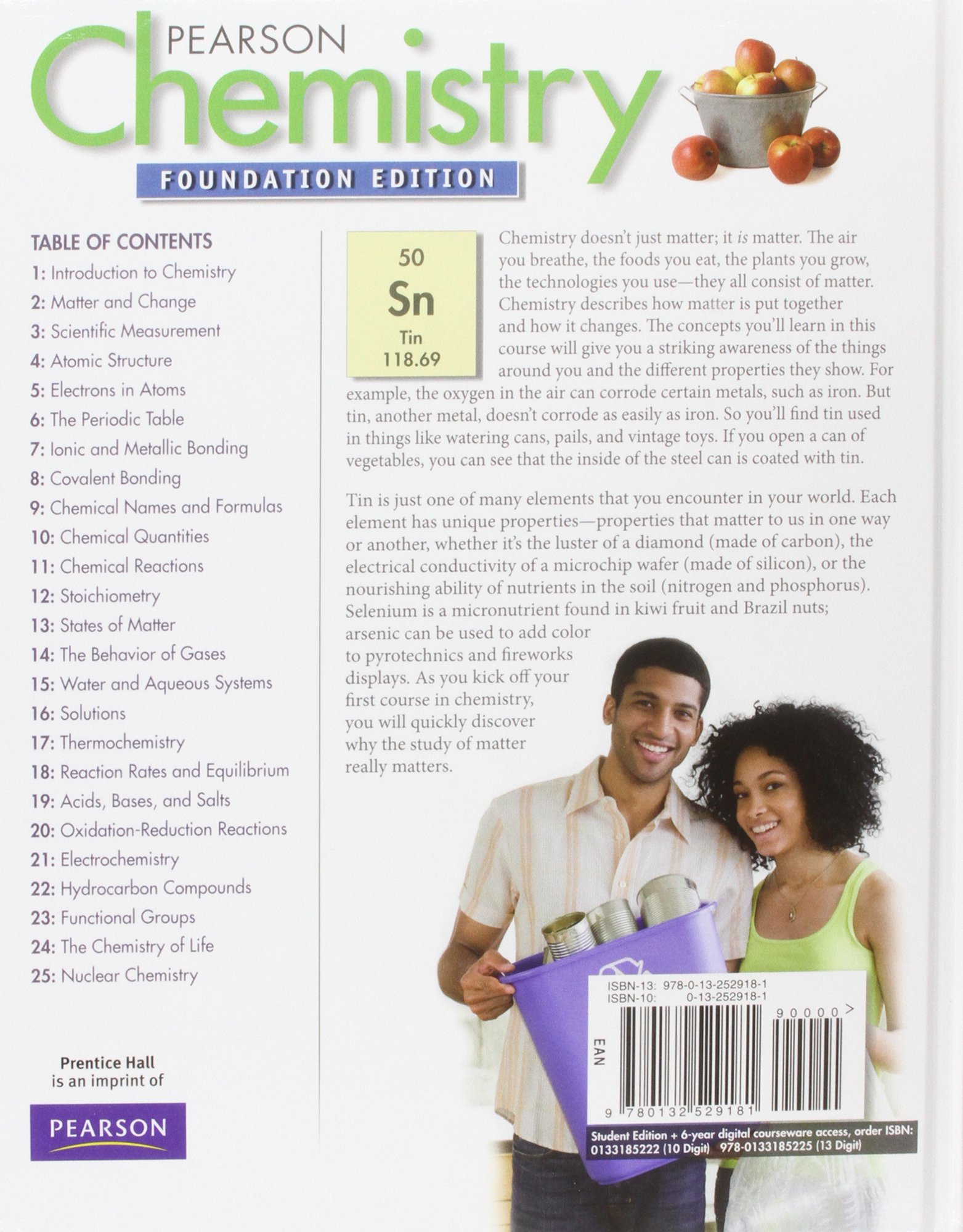 Chemistry 2012 Foundation Student Edition (Hardcover) Grade 9/11