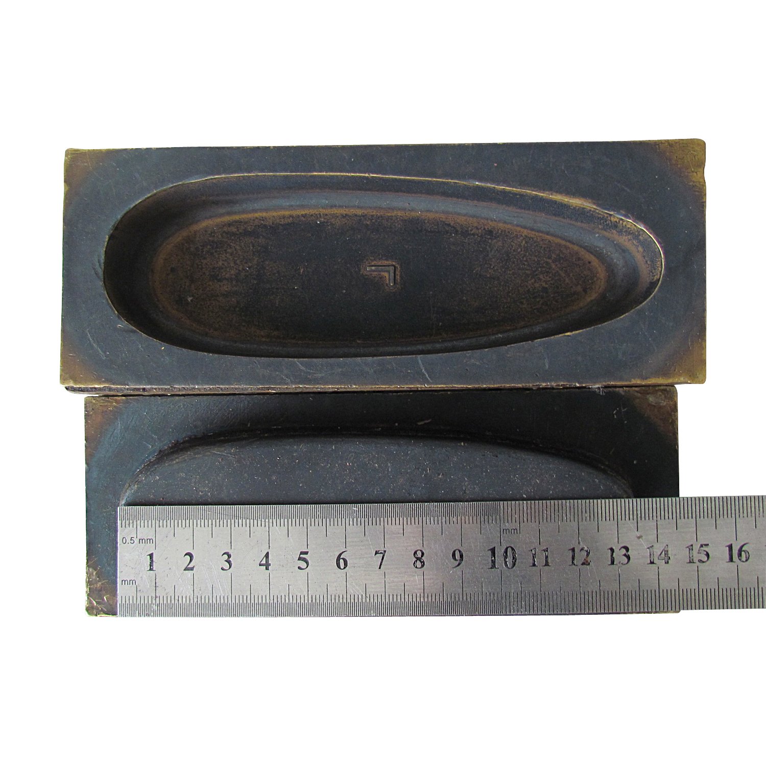 TOURBON Resbalón protector del hombro de la extensión del culote del cuero del vintage en la almohadilla del retro