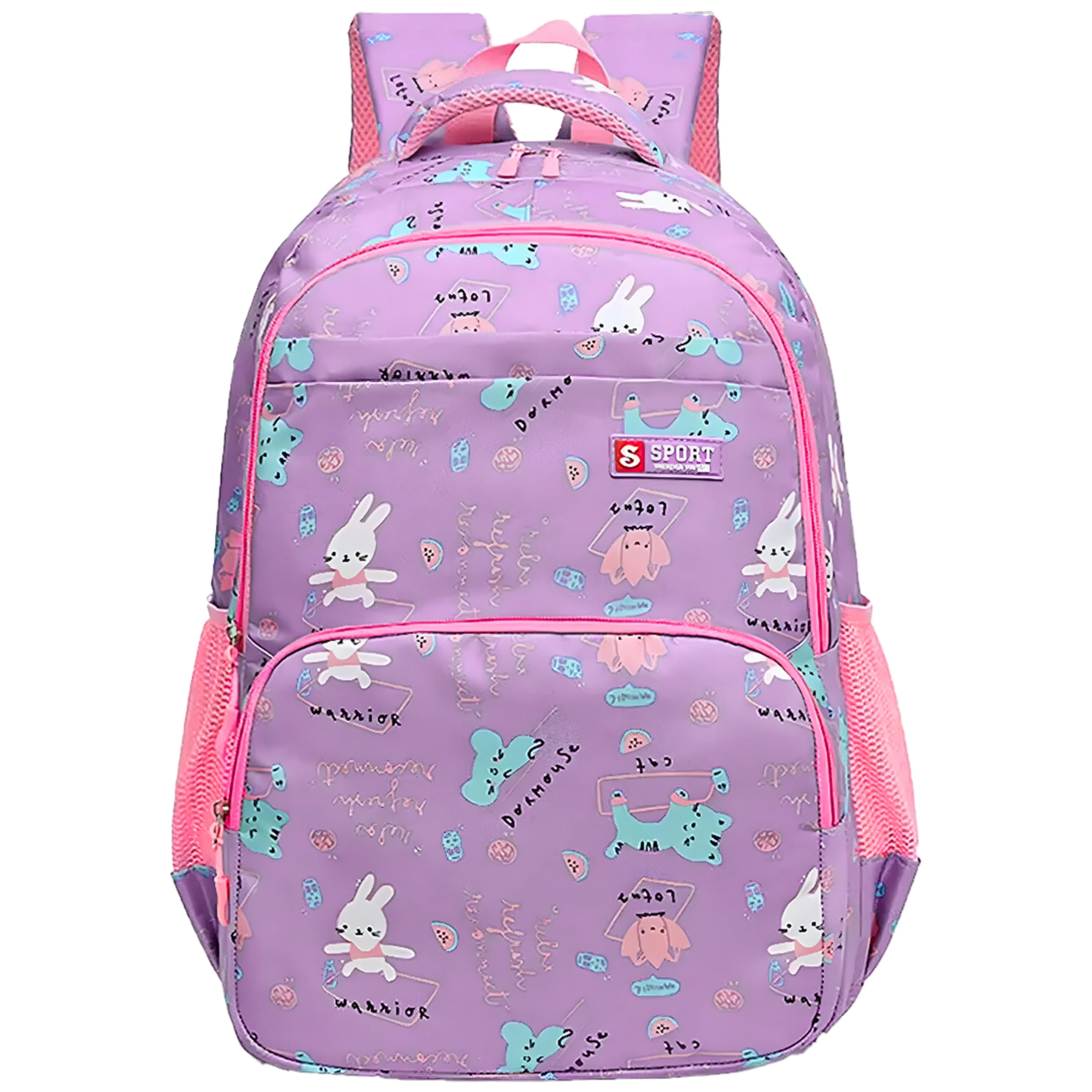 Storite Lightweight School Backpack for Girls 21L Capacity | Stylish Kids School Bag for Class 4–8 | Comfortable & Spacious Primary Bags