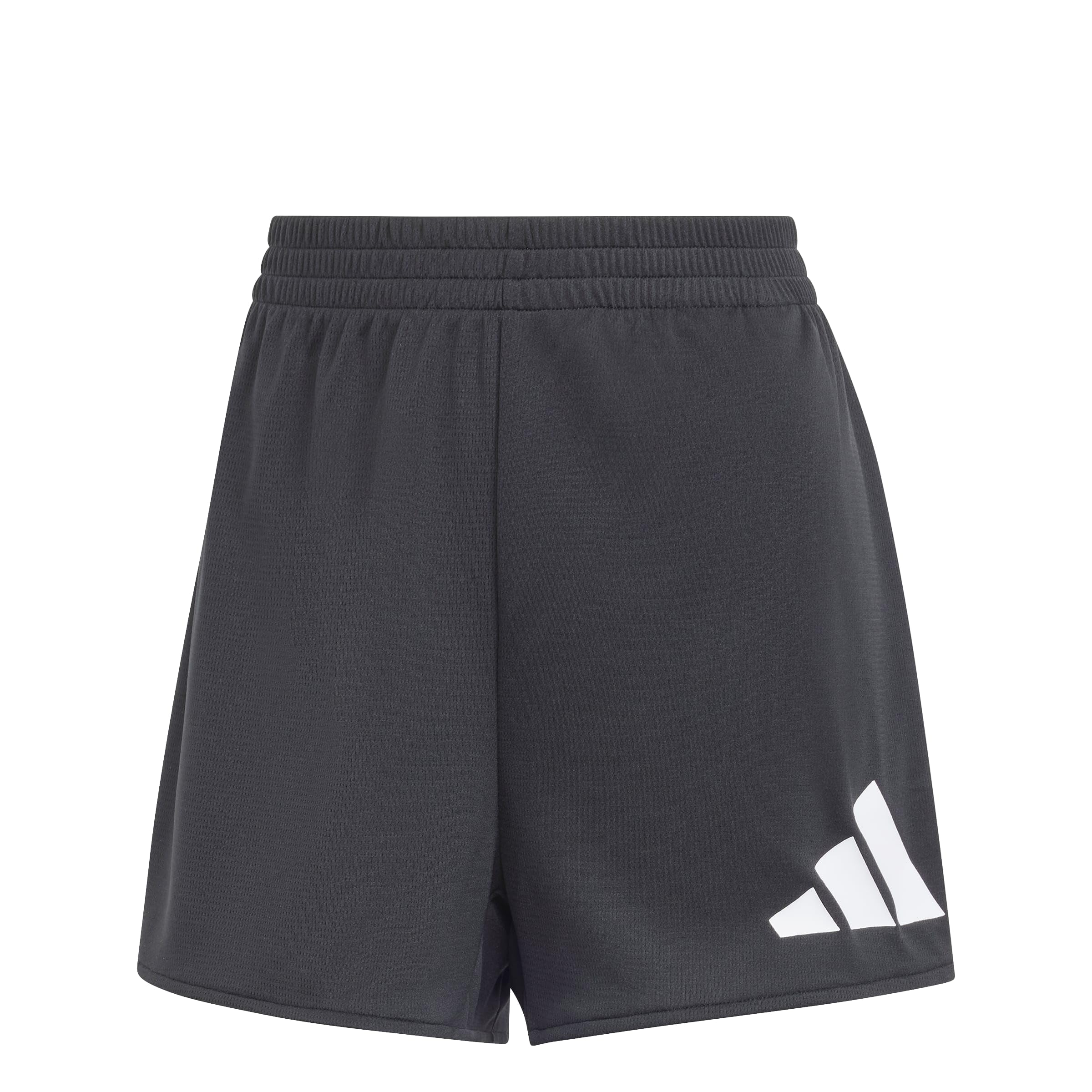 Adidas Women's Black Train Essentials Big Logo Shorts in Size L, Sports Direct
