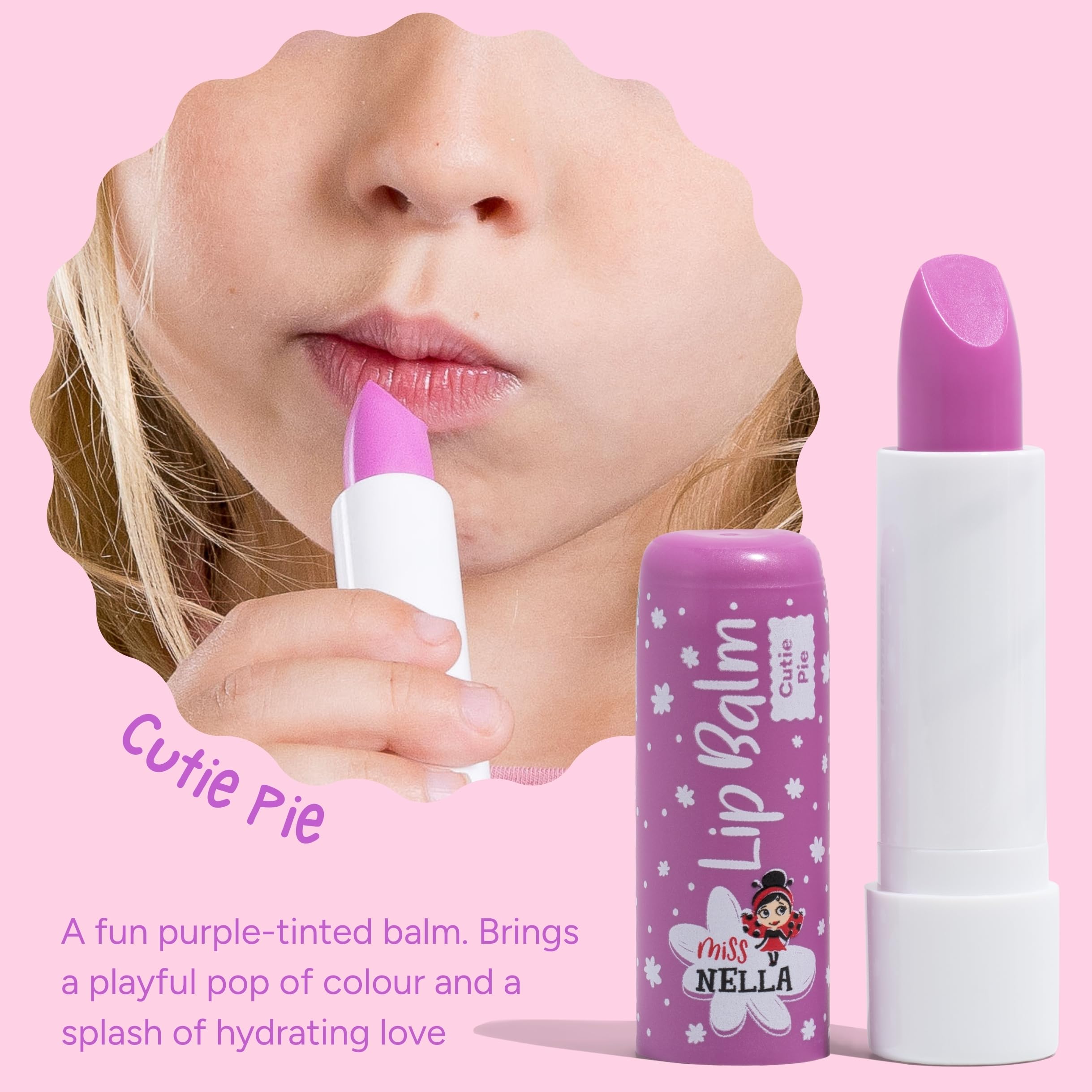 Miss Nella Sonderedition Kinder Make Up und Nagellack Set für kleine Mädchen (Girly Girl, 6, stück)