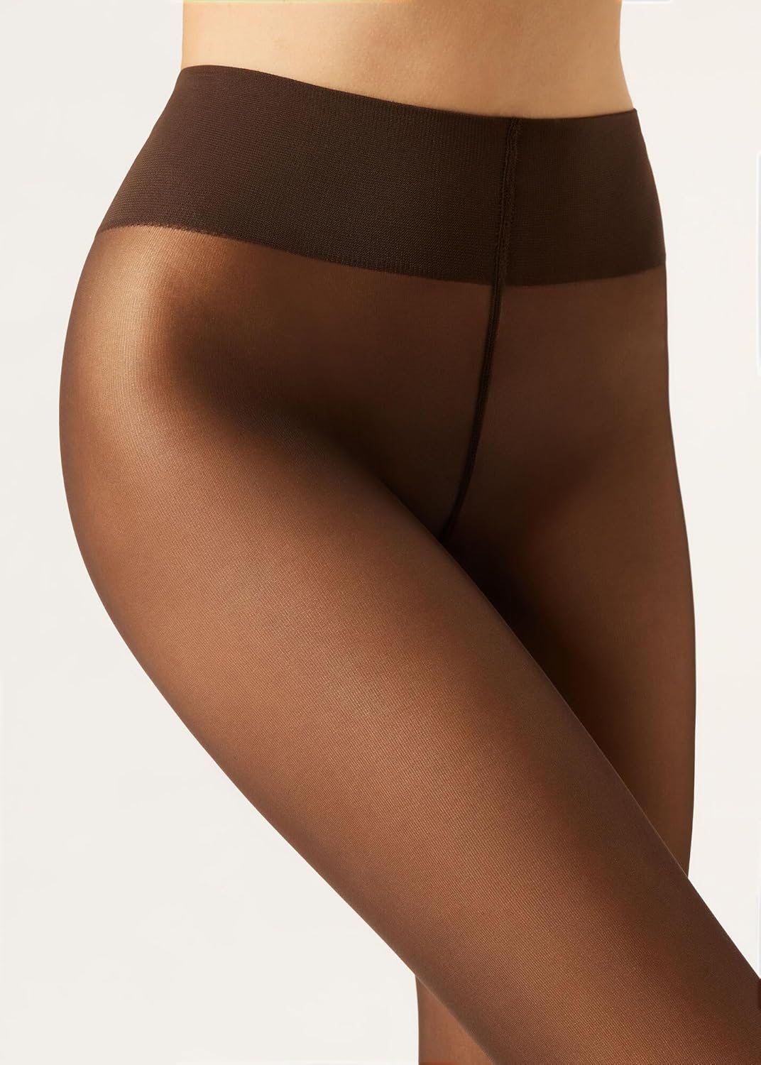 CALZEDONIA Woman's Semi-Opaque Matte Soft Comfort 30 Denier Tights - Image 4