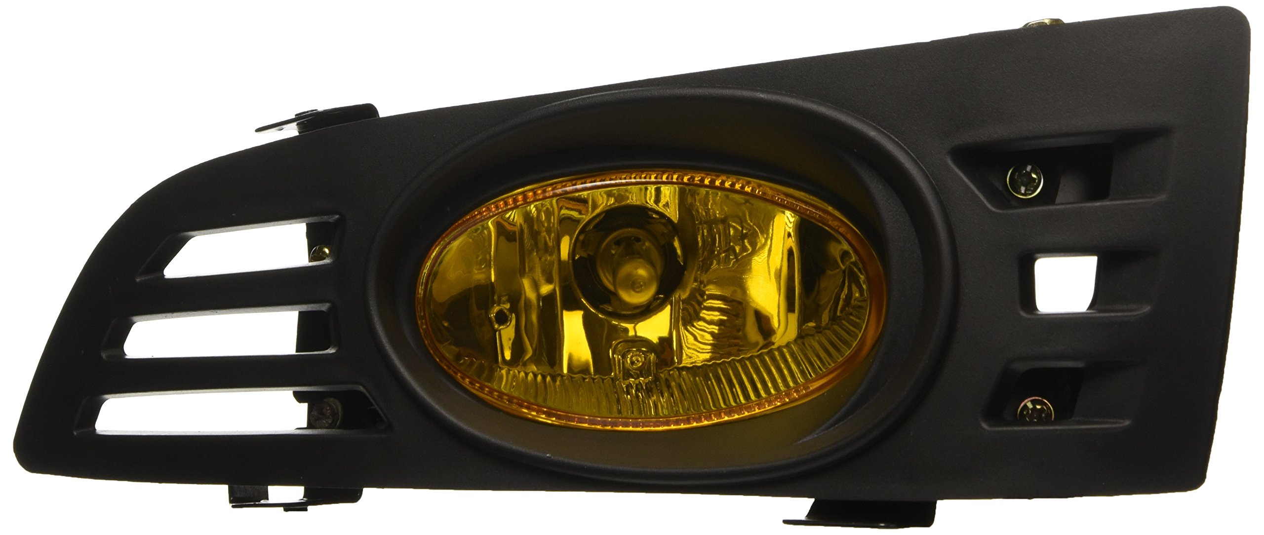 Spec-D Tuning LF-ACD032AMOEM-RS Honda Accord Ex Lx Dx 2Dr Coupe Yellow Fog Lights Lights Lamps