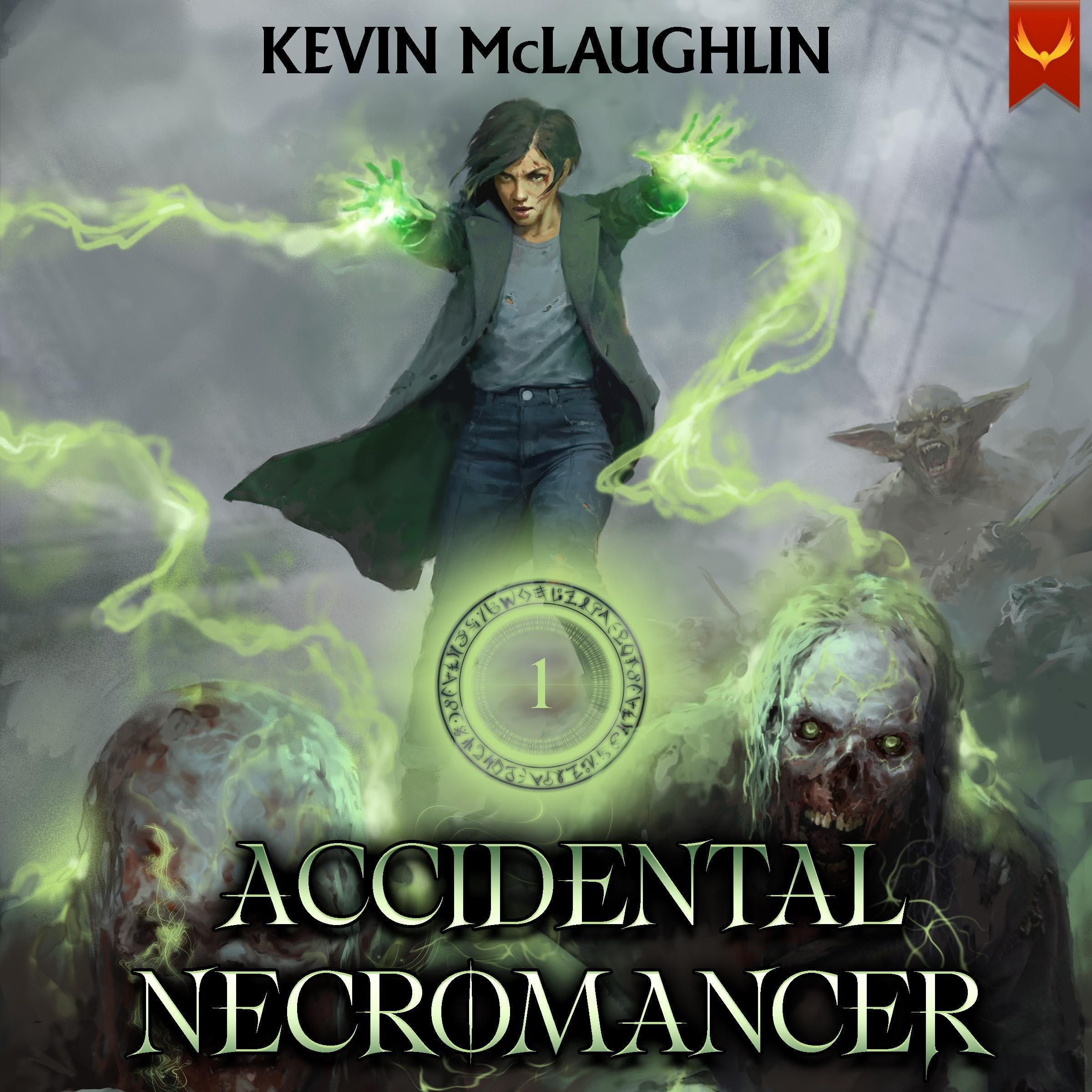 Cover art for Accidental Necromancer