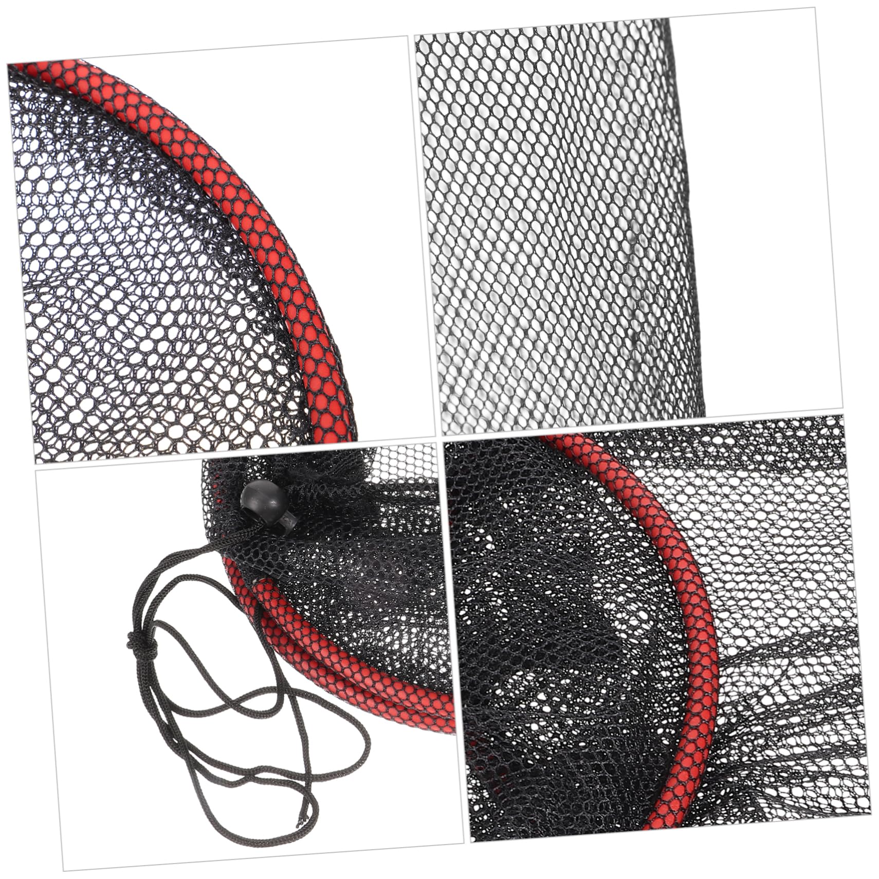 TOYANDONA Rete di protezione della pesca portatile Pond Net piccolo Pescare reti da pesca Spiaggia cesto in rete per pesci rete di protezione da pesca rete di gamberi plastica