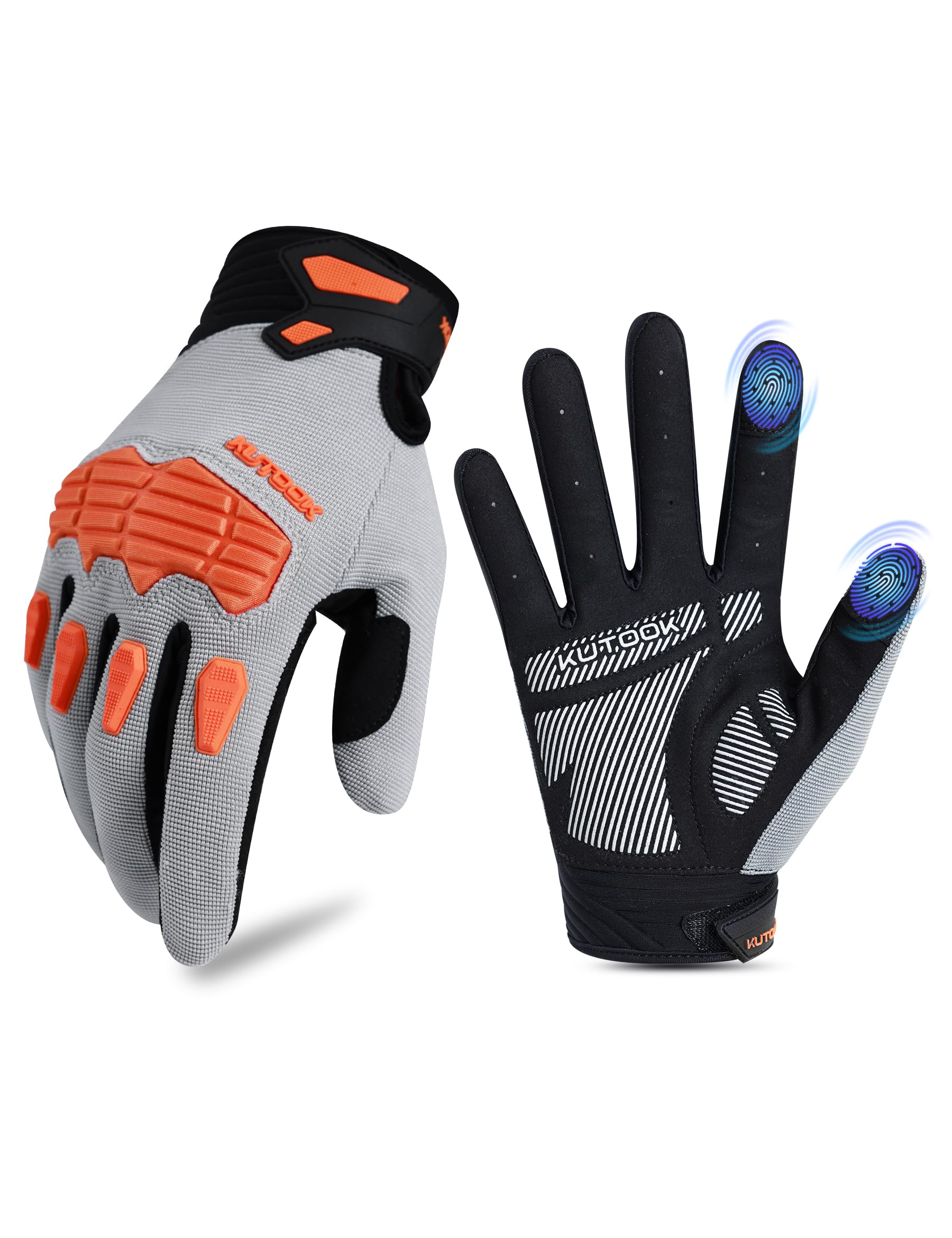 KUTOOK Cycling Gloves for Men