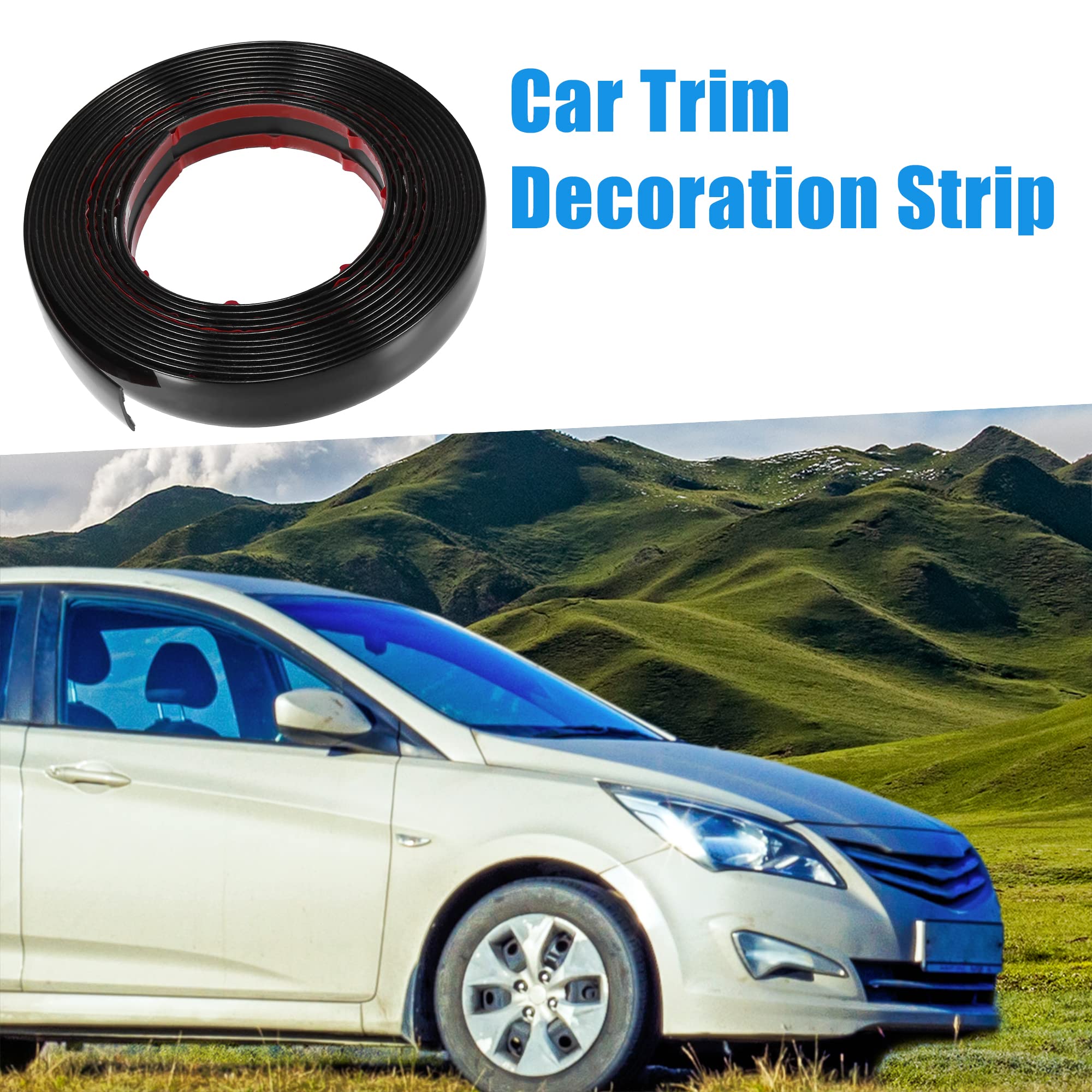 A ABSOPRO 25mm Coche Moldura Decoración Tira