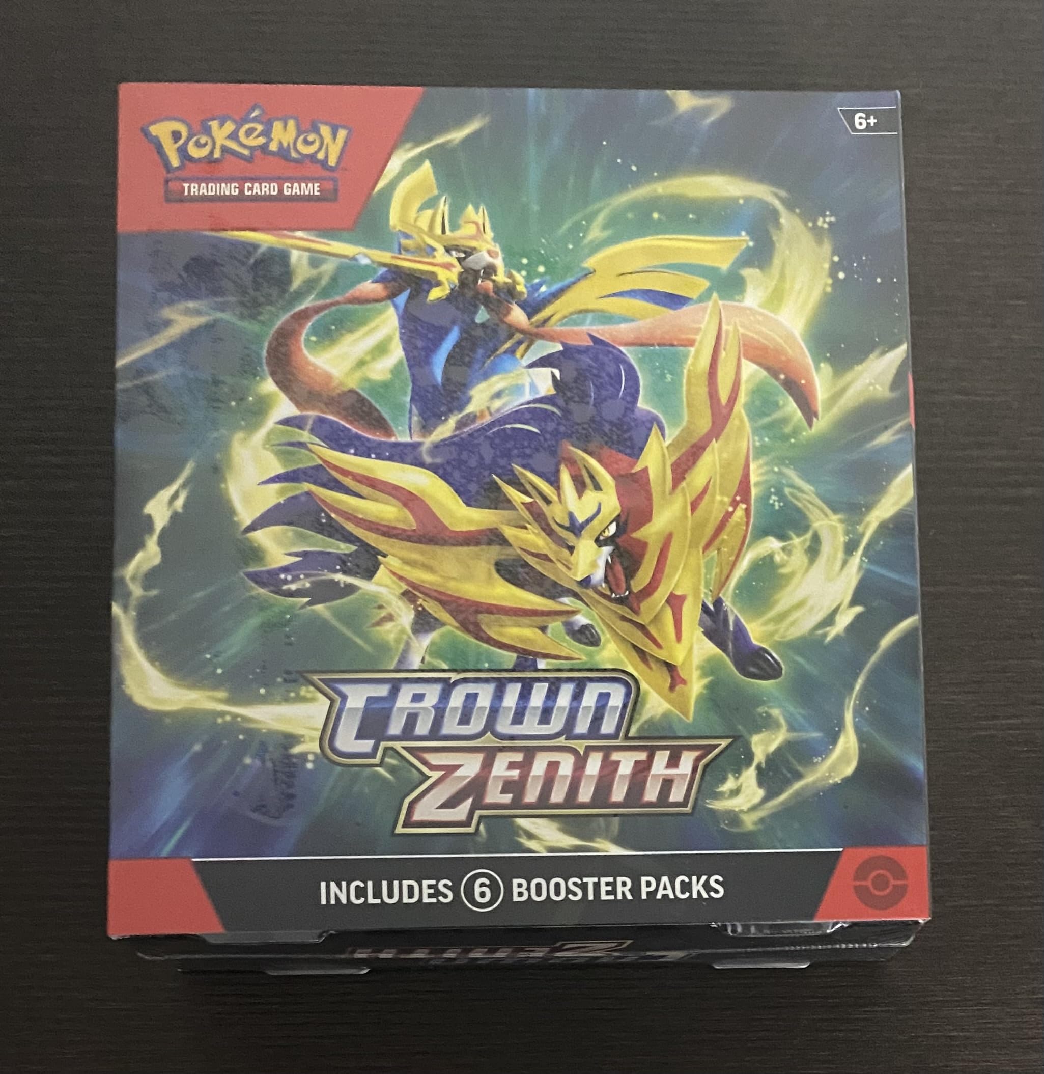 crown zenith booster boxes TCG Crown Zenith Booster Box Brand New Factory Sealed 6 booster packs. 10  cards per pack