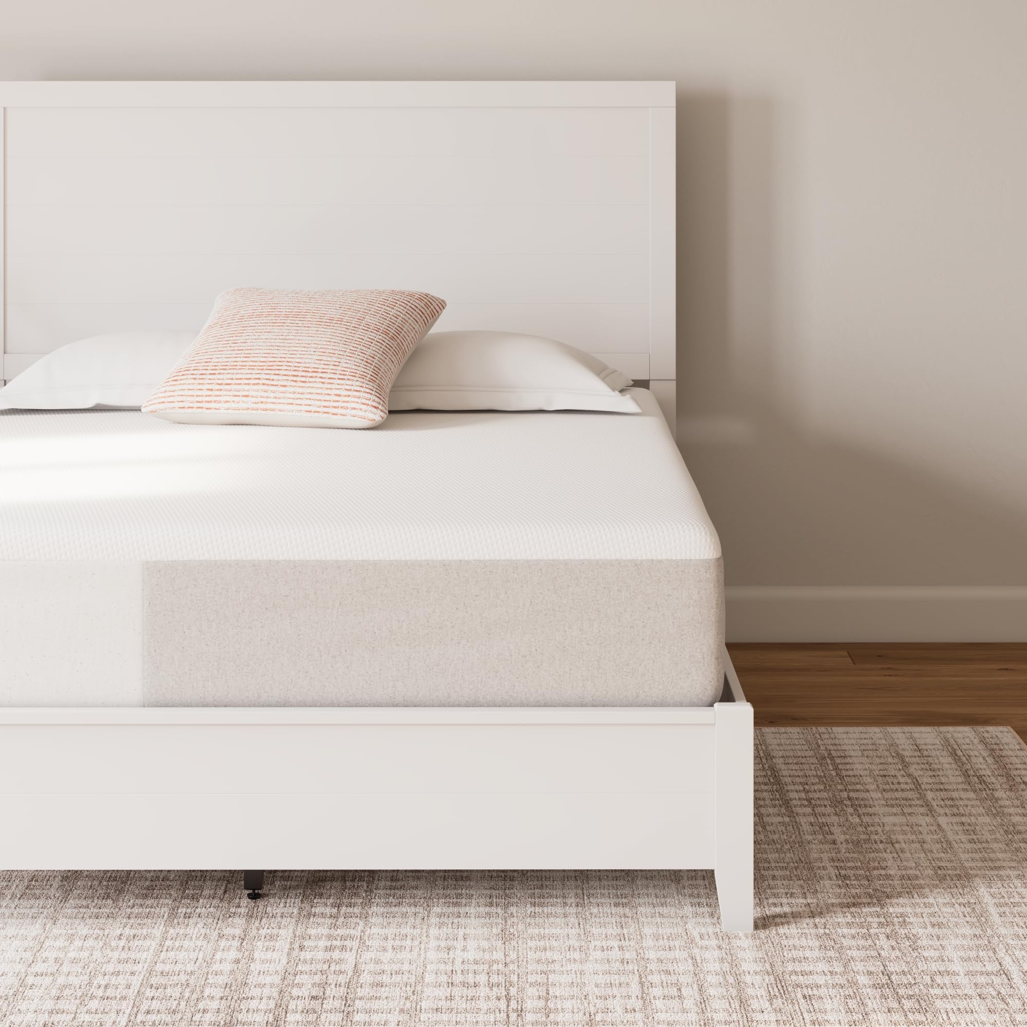 Queen Size Cool Max 12 Inch Medium Plush Cooling Gel Infused Memory Foam Mattress for Pressure Relief, Fiberglass Free, Mattress in A Box