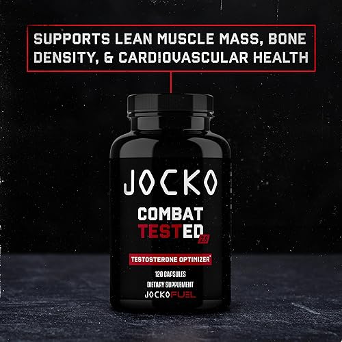 Miniatura 5 de Jocko Fuel Refuerzo de prueba para hombres  Refuerzo natural de resistencia, resistencia y fuerza  Constructor muscular para hombres y soporte de
