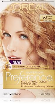 L'Oreal Preference #8G Golden Blonde, 1 ct