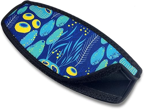 Miniatura 4 de Flow Scuba Gear - Correa de buceo con cierre de gancho y bucle, funda de neopreno para correas de máscara de buceo y esnórquel