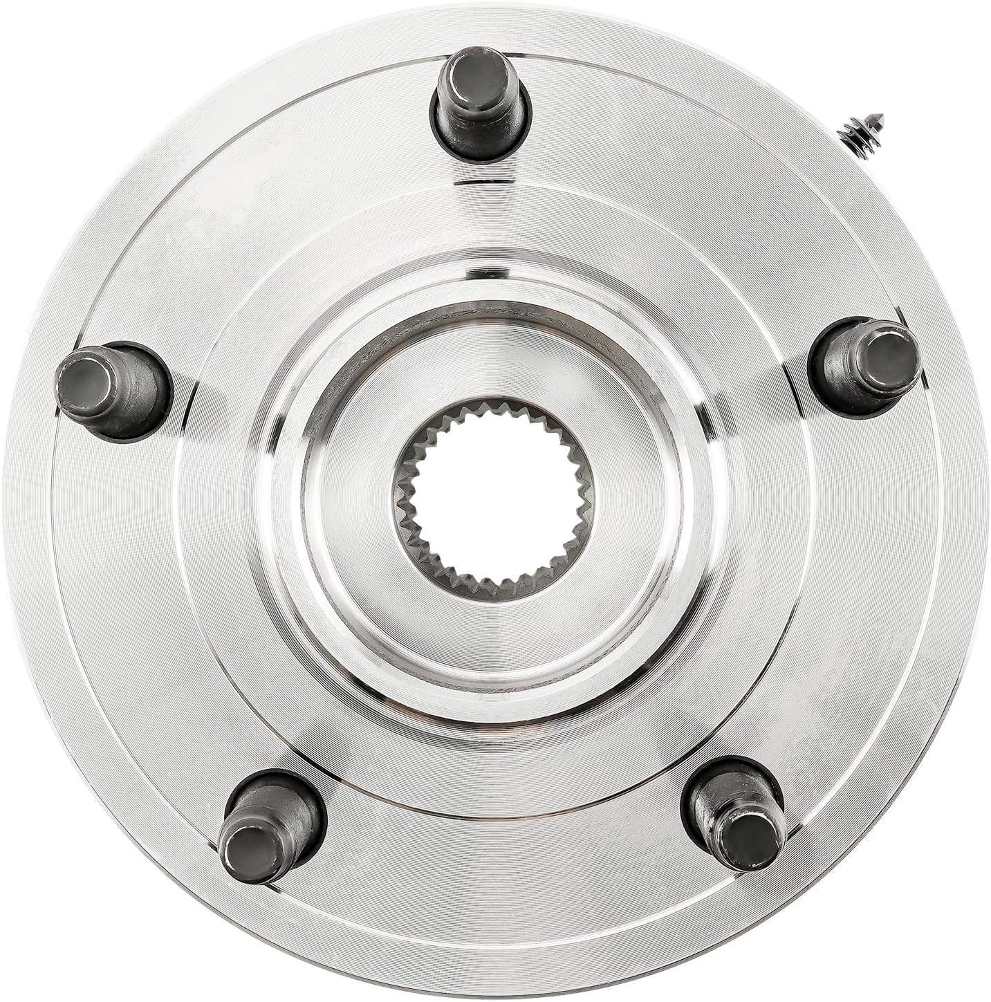 PHILTOP Front 513234 Wheel Hub Bearing Assembly for Commander 2006-2010,Grand Cherokee 2005-2010, 1 PCS W/ABS 5 Lugs