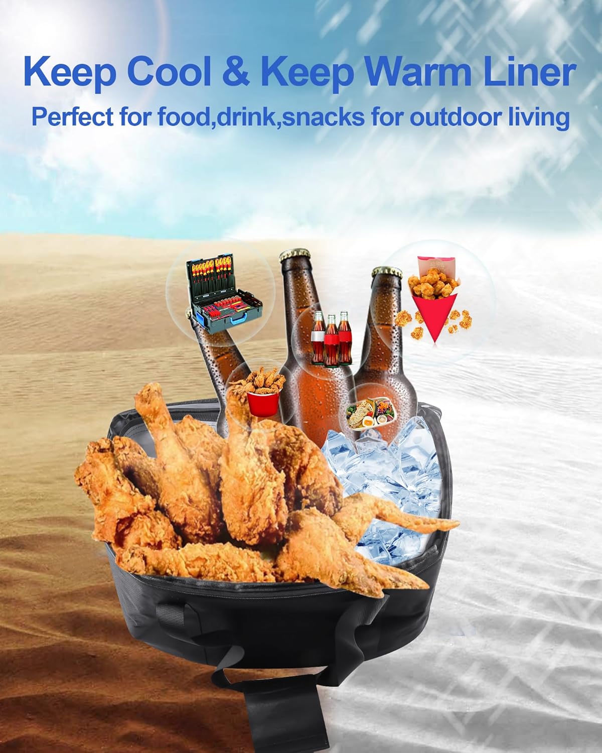 Rear Trunk Luggage Bag for Can-Am Spyder RT Limited (2020+), Waterproof Storage Compartment Liner Removable Storage Bags for Spyder RT-L Accessories