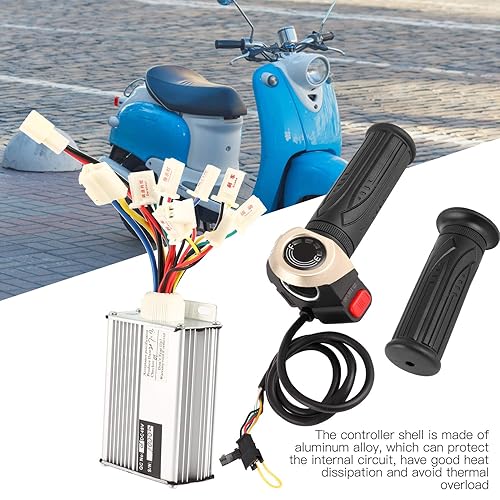 Miniatura 4 de RiToEasysports EBike Controlador Set 48V 1000W Aleación de Aluminio Controlador de Motor sin Escobillas Pantalla de Potencia Girar Manillar