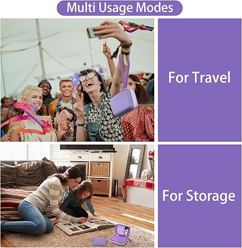 Vista 46 de co2CREA Estuche rígido de repuesto para impresora fotográfica instantánea HP Sprocket portátil de 2 x 3 (funda negra negra)