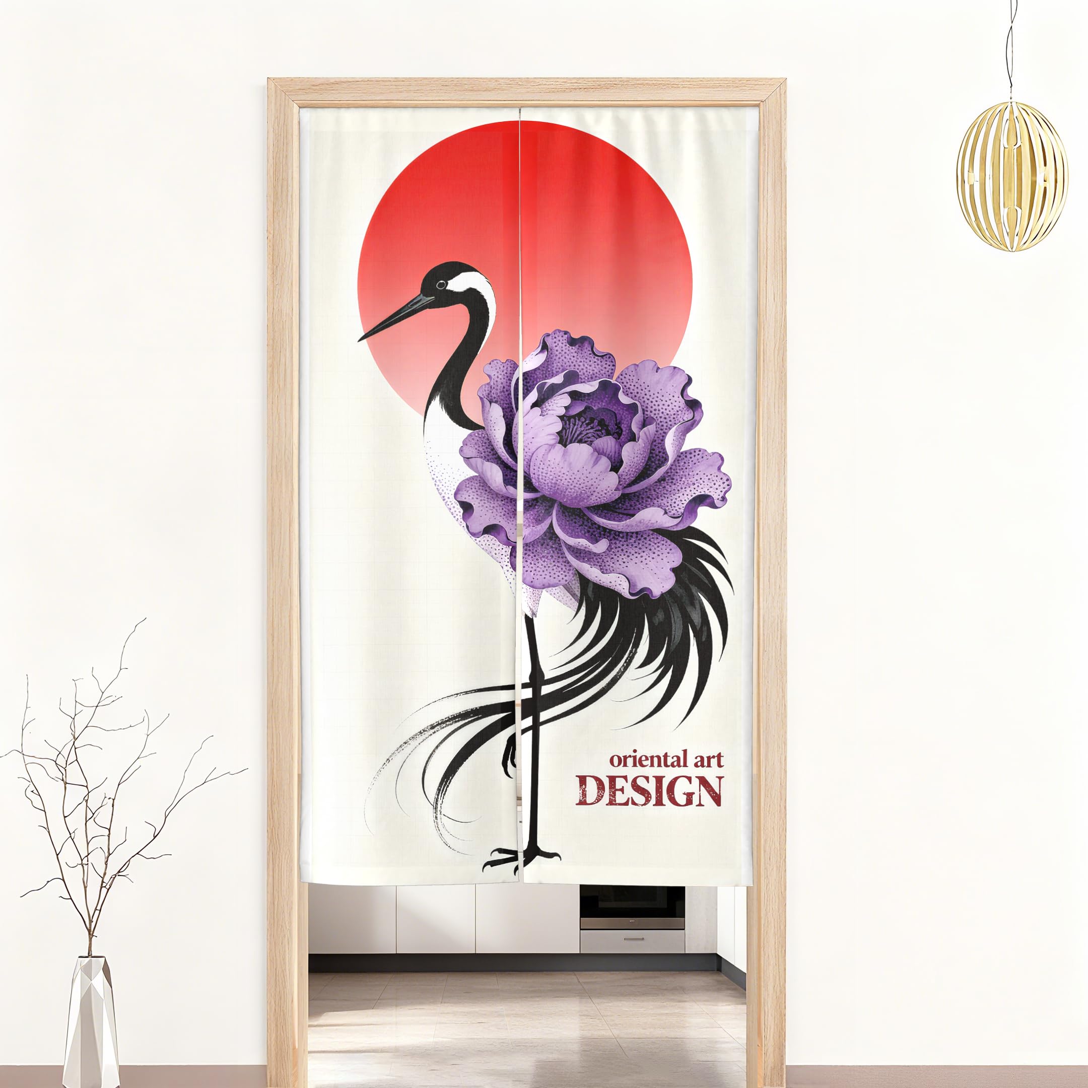Rideau japonais pour restaurant sinistre deco asiatique