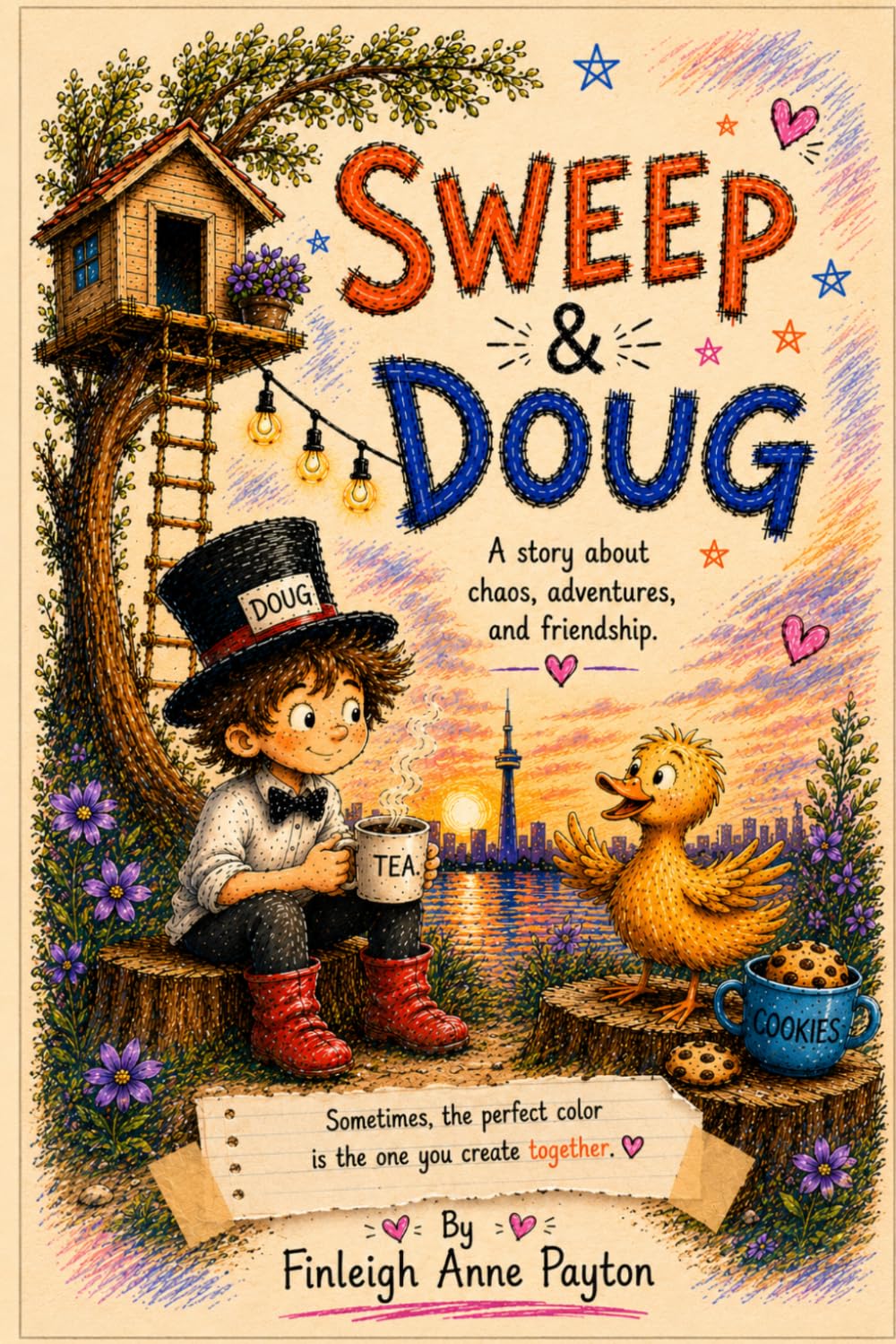 Sweep & Doug: A story about friendship, tea, cookies, and chaos.