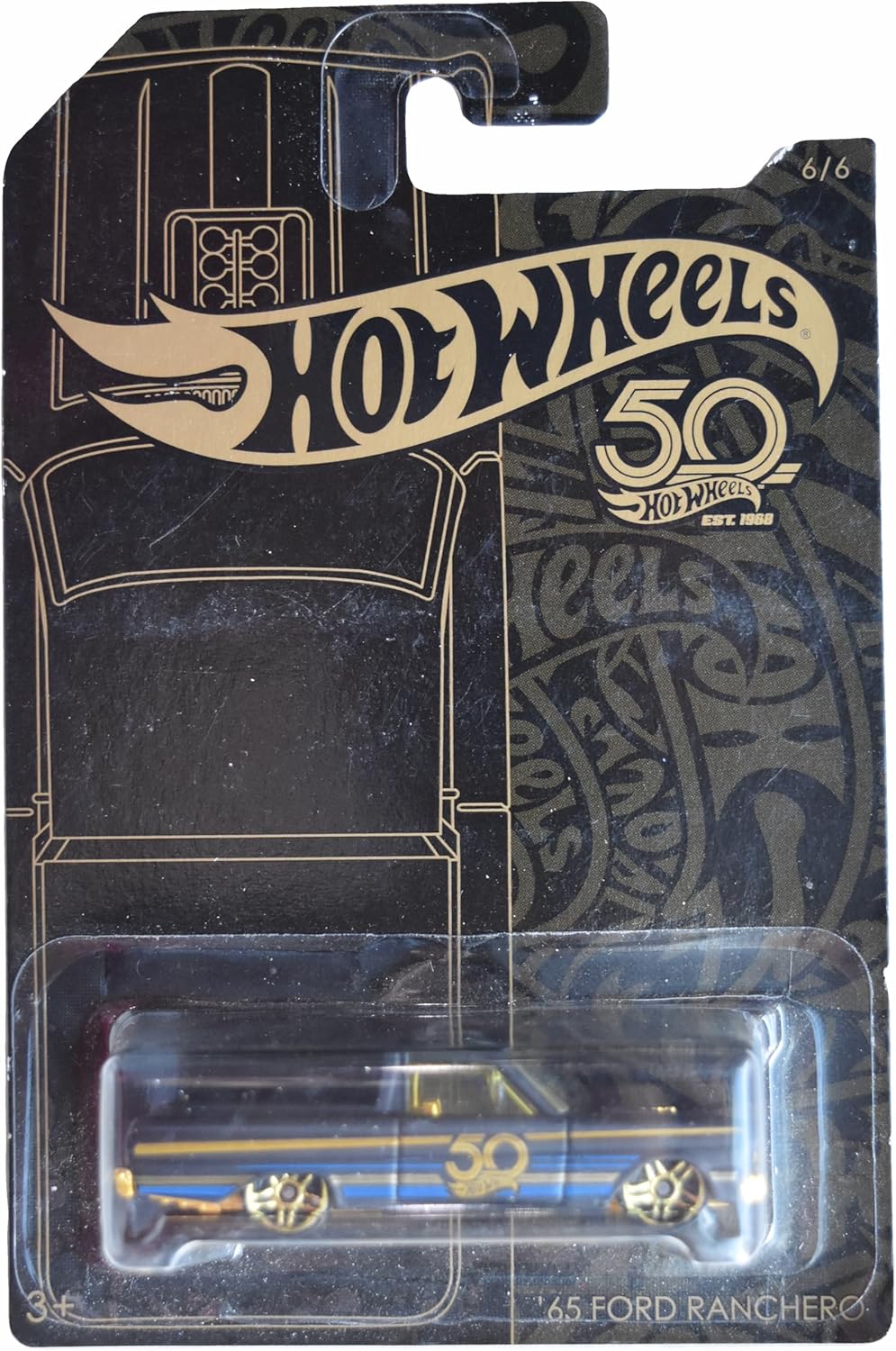 Hot Wheels '65 Ford Ranchero, 50th Anniversary 6/6