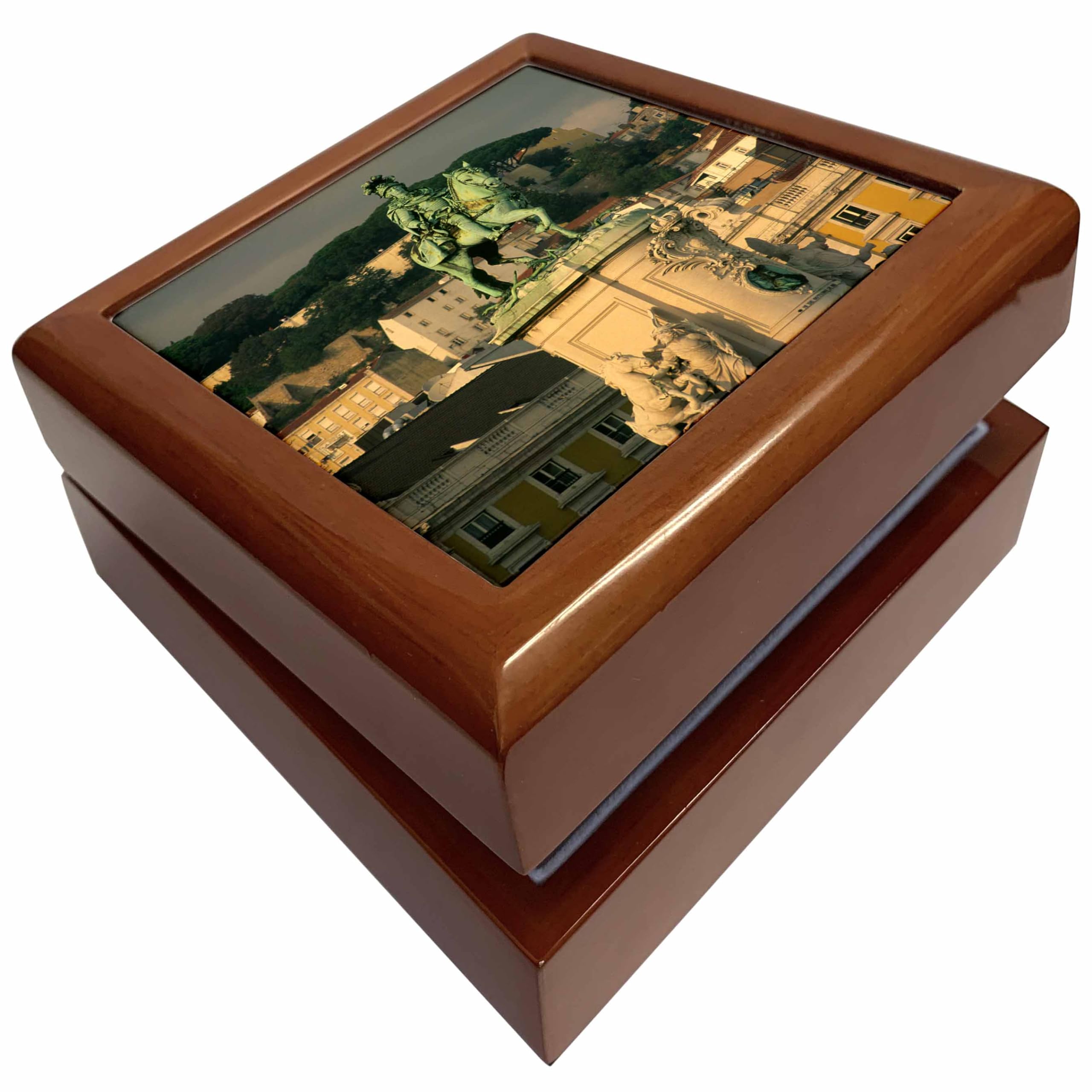 3dRoseKing Jose I, Praco de Fiqueira, Lisbon, Portugal - EU23 DPB0007 - Douglas Peebles, Jewelry Box jb-82469-1