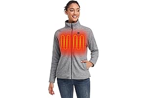 ORORO Women's Heated Fleece Jacket: Stay Warm and Comfortable Outdoors